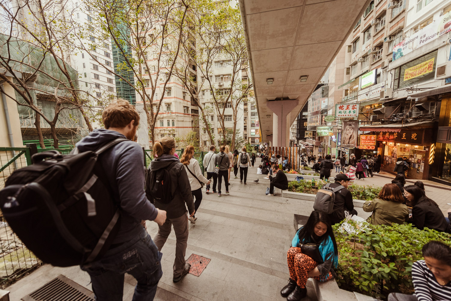 walking tour hong kong